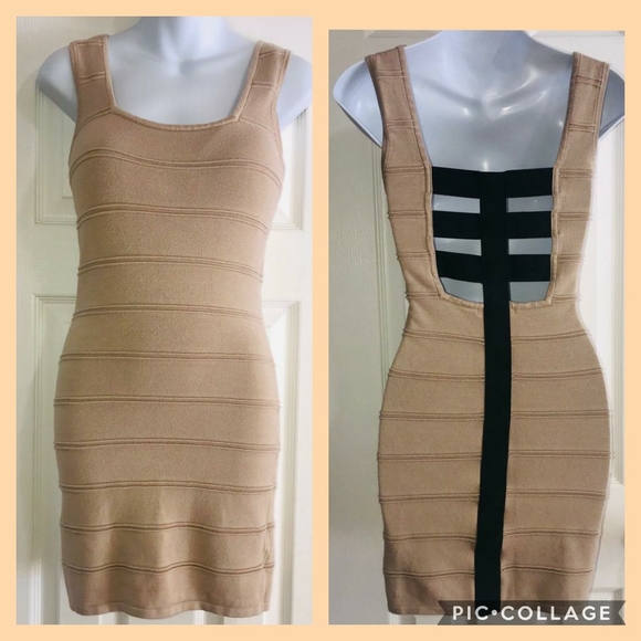 WOW couture Dresses & Skirts - Wow Coutere BACK-STRAP Bodycon Dress M